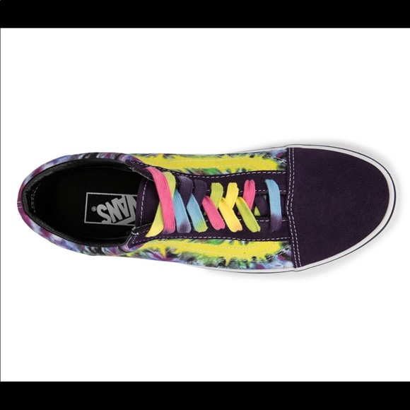 Authentic Vans Old Skool Tie-Dye Sneakers - Picture 4 of 4